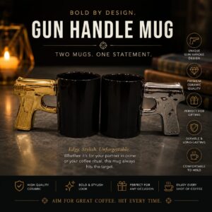 Gun Handle Ceramic Mug