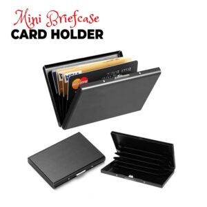 Customized Mini Briefcase Style Card Holder