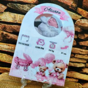 Baby Birth Resin Frame