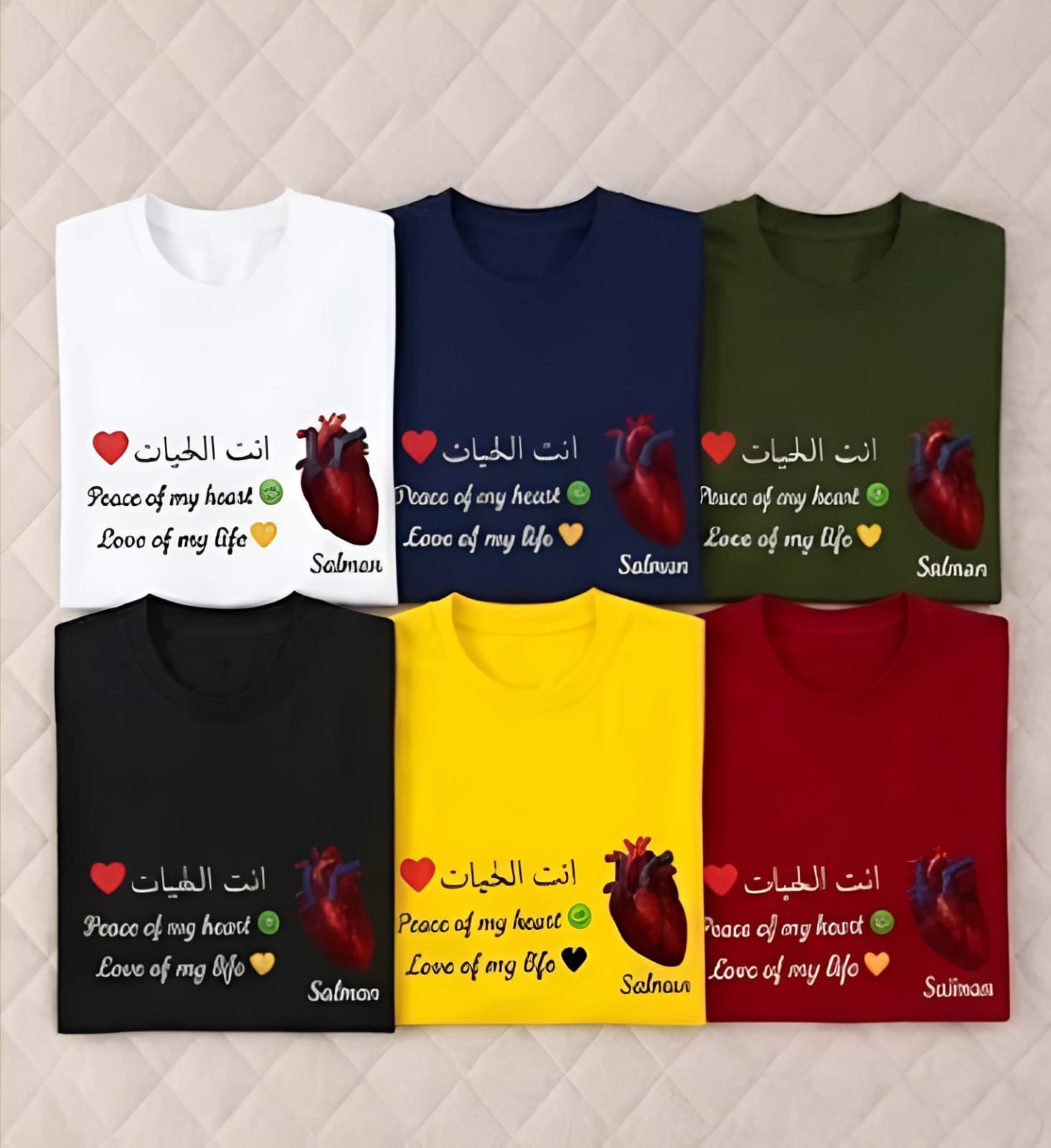Customized High-Quality PC Cotton T-Shirt