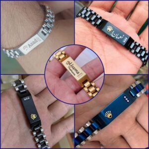 Customized Rolex Style Bracelet